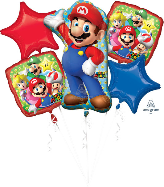 ANAGRAM Bouquet Mario Brothers Pkg