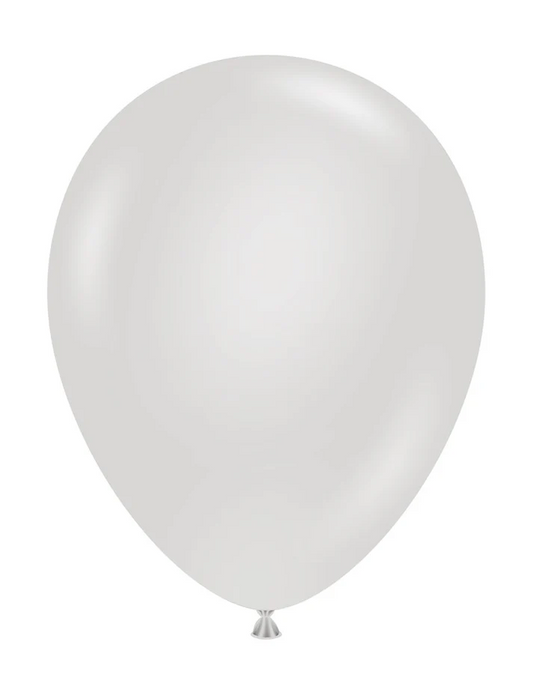 Tuftex Fog 5 inch Latex Balloons 50ct