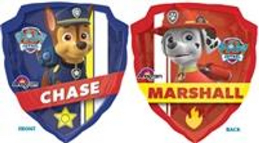 ANAGRAM 27"A Paw Patrol Badge Pkg