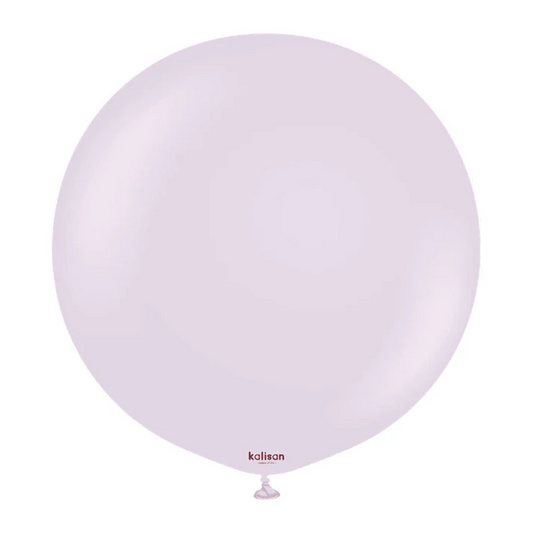 36 inch Kalisan Macaron Lilac Latex Balloons 2ct