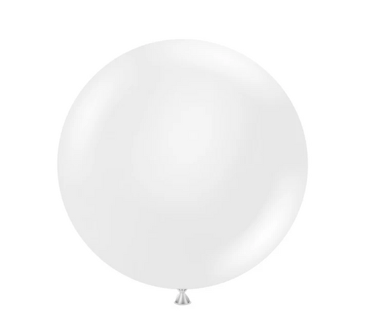 Tuftex Crystal Clear 24 inch Latex Balloons 25ct