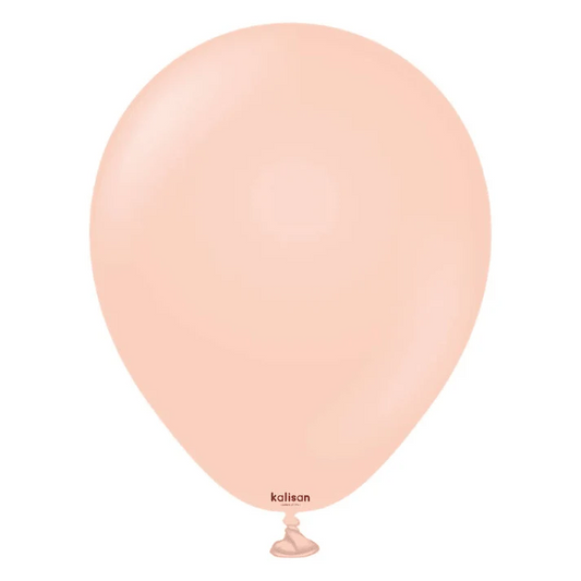 Kalisan 5in Macaron Salmon Latex Balloons 100ct