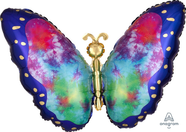 ANAGRAM 26"A Butterfly Tie Dye