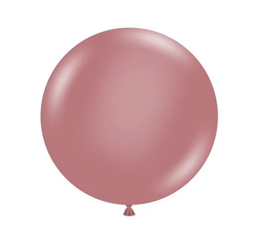 Tuftex Canyon Rose 24 inch Latex Balloons 25ct